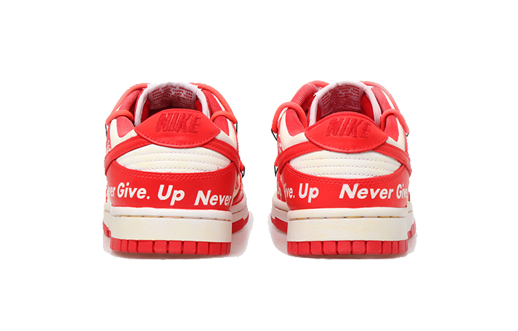 Shop (W) [Sepatu Kustom] Nike Dunk Low 'Graffiti Huruf Vibe Dekonstruksi' CW1590-600(Team拾玖-女款弹幕红白)