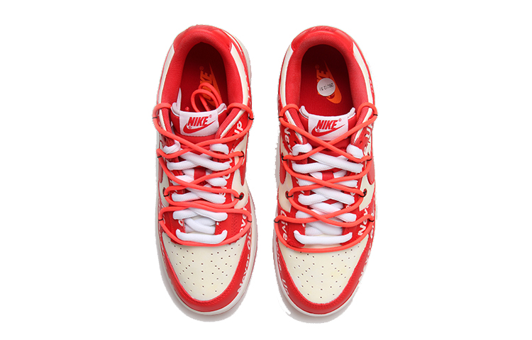 Purchase (W) [Sepatu Kustom] Nike Dunk Low 'Graffiti Huruf Vibe Dekonstruksi' CW1590-600(Team拾玖-女款弹幕红白)