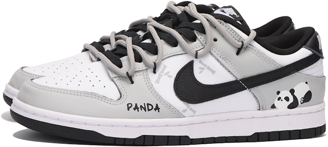 (W) 나이키 덩크 로우 '그라피티 뱀부 그레이' (커스텀) CW1590-100(Team59-女款纯灰熊猫七SBOX) Shop (W) 나이키 덩크 로우 '그라피티 뱀부 그레이' (커스텀) CW1590-100(Team59-女款纯灰熊猫七SBOX)