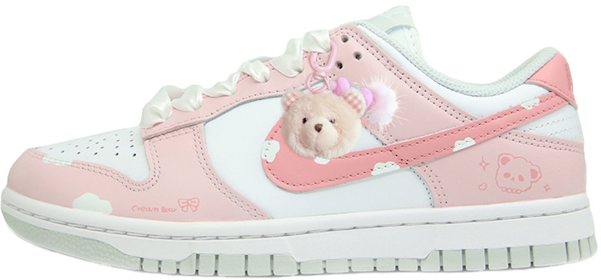 【定製球鞋】Nike Dunk 塗鴉日記 復古 可愛 清新 少女風 防滑減震耐磨輕便 低筒 板鞋 女款 粉白 Order 【定製球鞋】Nike Dunk 塗鴉日記 復古 可愛 清新 少女風 防滑減震耐磨輕便 低筒 板鞋 女款 粉白