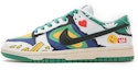 Buy (W) 【カスタムシューズ】(女性用) ナイキダンクロー 'グラフィティフライスマイル' DD1503-112(TeamB-女款热成像白绿)