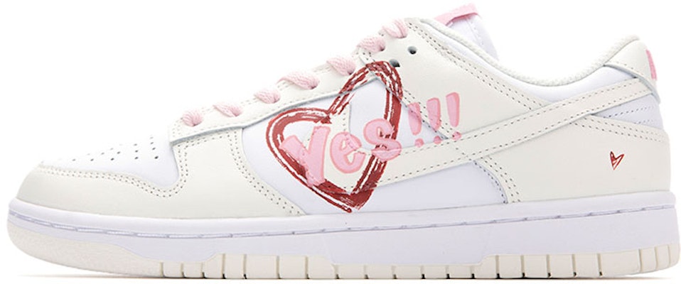 (W) 나이키 덩크 로우 '그라피티 걸 화이트 핑크 옐로우' (커스텀) DD1503-121(Team18-Dunk元气爱心Yes) Buy (W) 나이키 덩크 로우 '그라피티 걸 화이트 핑크 옐로우' (커스텀) DD1503-121(Team18-Dunk元气爱心Yes)