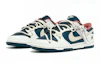 Lookbook (W) カスタム Nike Dunk Low グラフィティ青ベージュ DD1503-602(Team94-女款禁止爱恋)