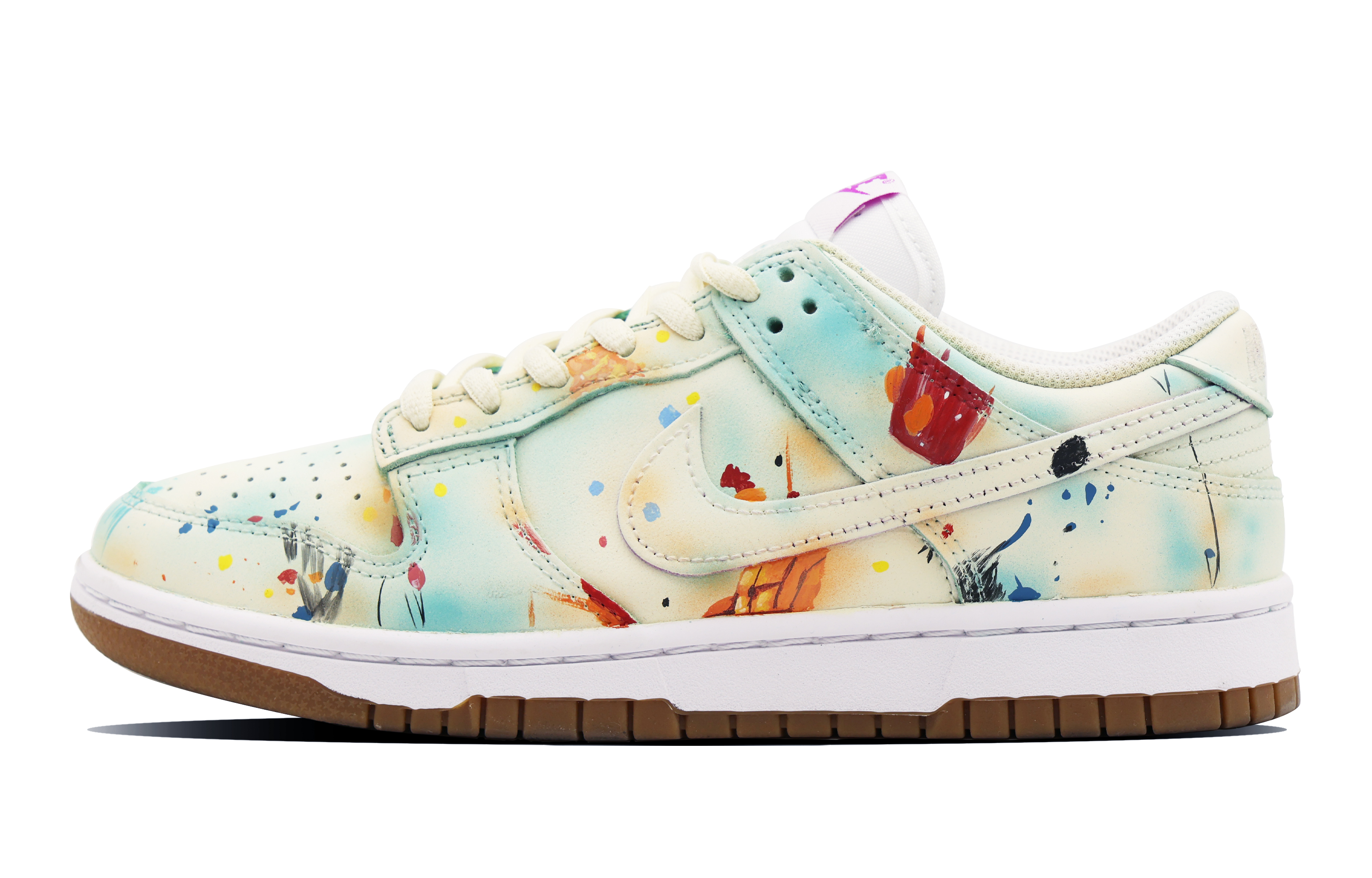 Buy (W) Zapatillas Nike Dunk Low 'Graffiti Día de la Independencia Beige Rojo Verde' FD9922-151-459029