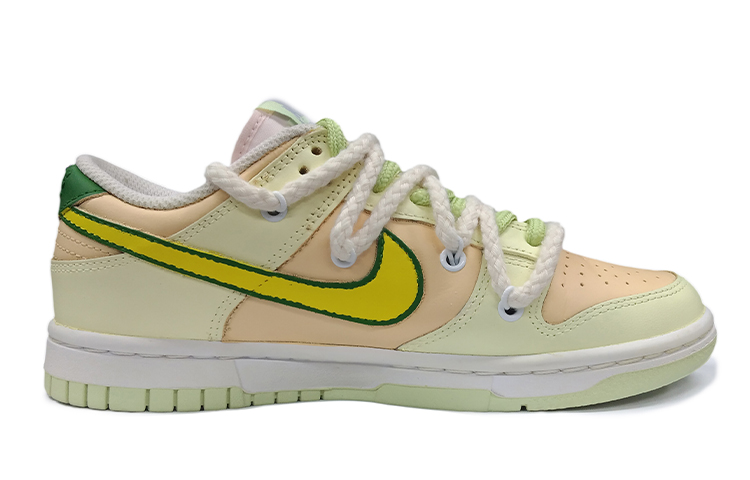 Order (W) 나이키 덩크 로우 '그린-옐로우 디컨스트럭티드' (커스텀) DD1503-600(TeamK-流浪地球)