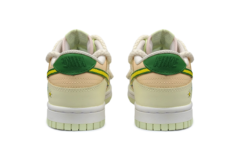 Shop (W) 나이키 덩크 로우 '그린-옐로우 디컨스트럭티드' (커스텀) DD1503-600(TeamK-流浪地球)