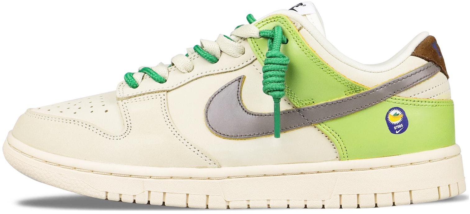 custom-shoes-women-nike-dunk-low-green-banana