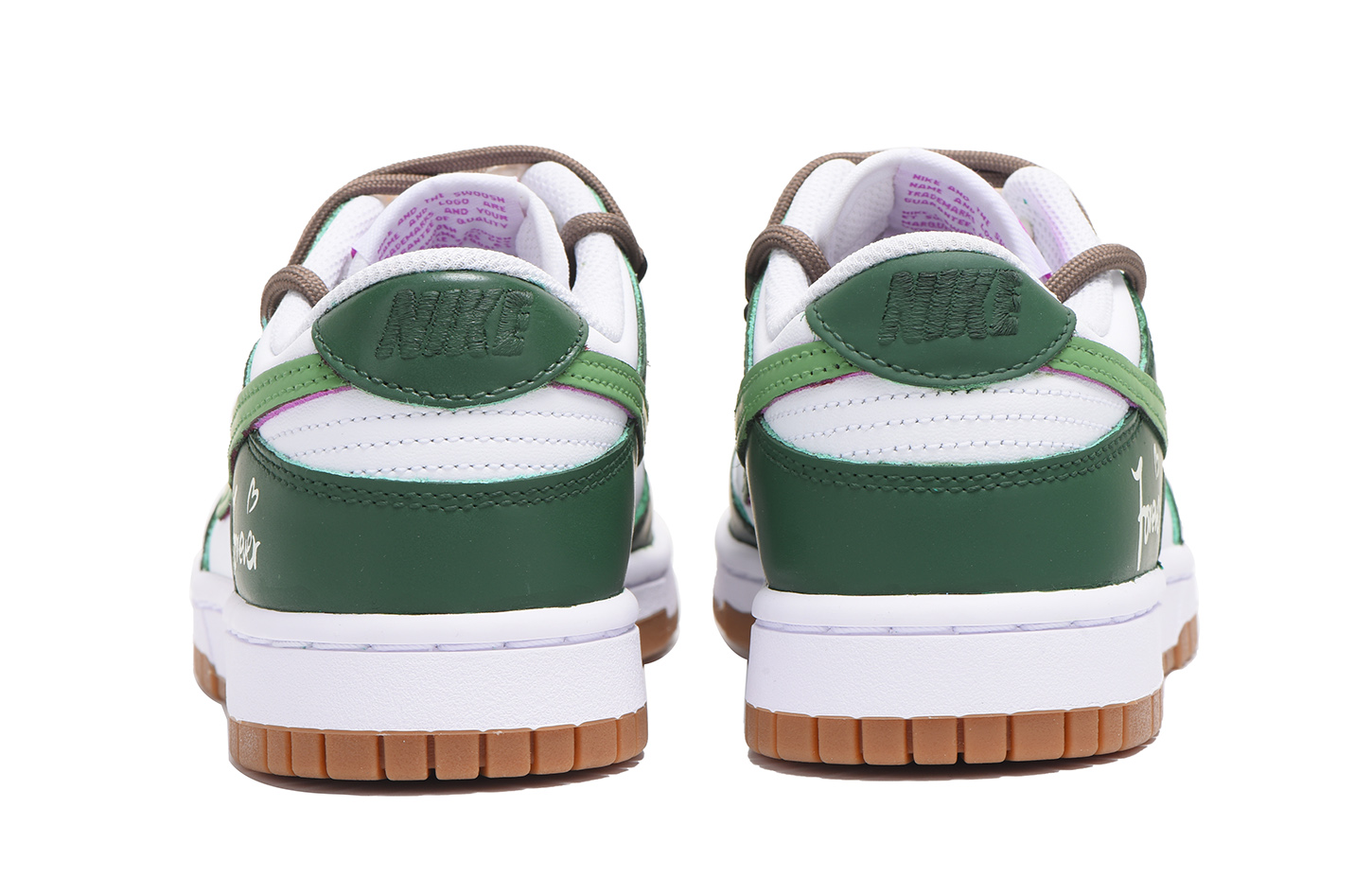 Shop (W) 【カスタムシューズ】（女性用）ナイキ ダンク ロー「グリーンレターズ」 FD9922-151(Team59-女款绿字母)