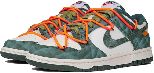 (W) 나이키 덩크 로우 '녹색 마블 카오스' (커스텀) FD0350-133(TeamP-女款浑沌点阵绿色) Lookbook (W) 나이키 덩크 로우 '녹색 마블 카오스' (커스텀) FD0350-133(TeamP-女款浑沌点阵绿色)