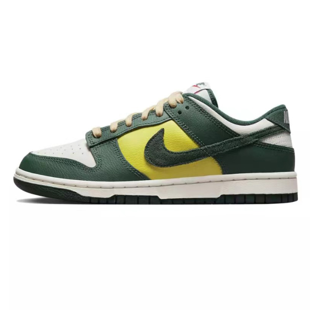 Sizing (W) [Sepatu Kustom] Nike Dunk Low 'Kekacauan Marmer Hijau' FD0350-133(TeamP-女款浑沌点阵绿色)