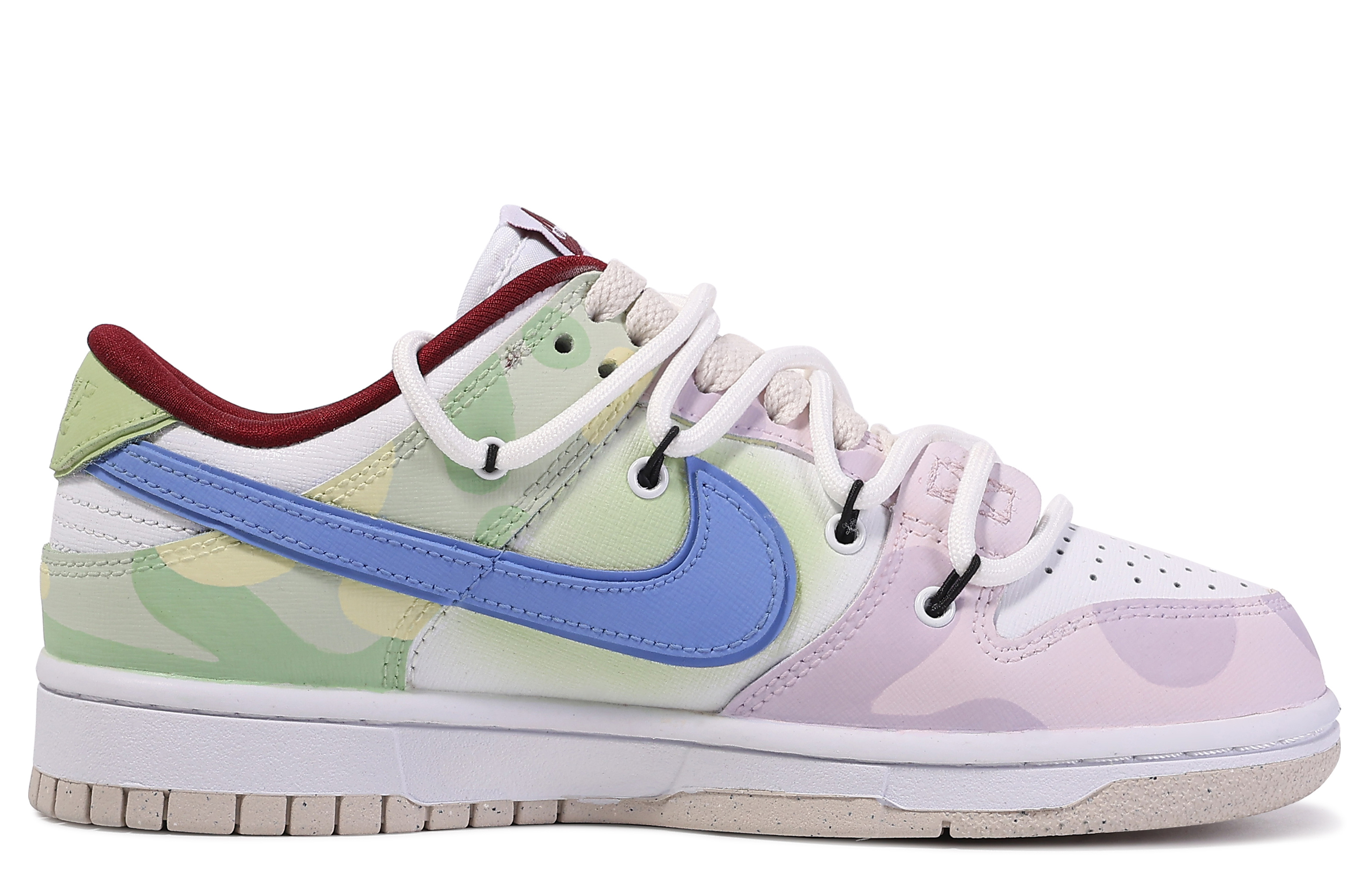 Order (W) 【定制鞋】耐克Dunk Low '绿野花' DV1160-100(TeamM-绿野FLOWER)