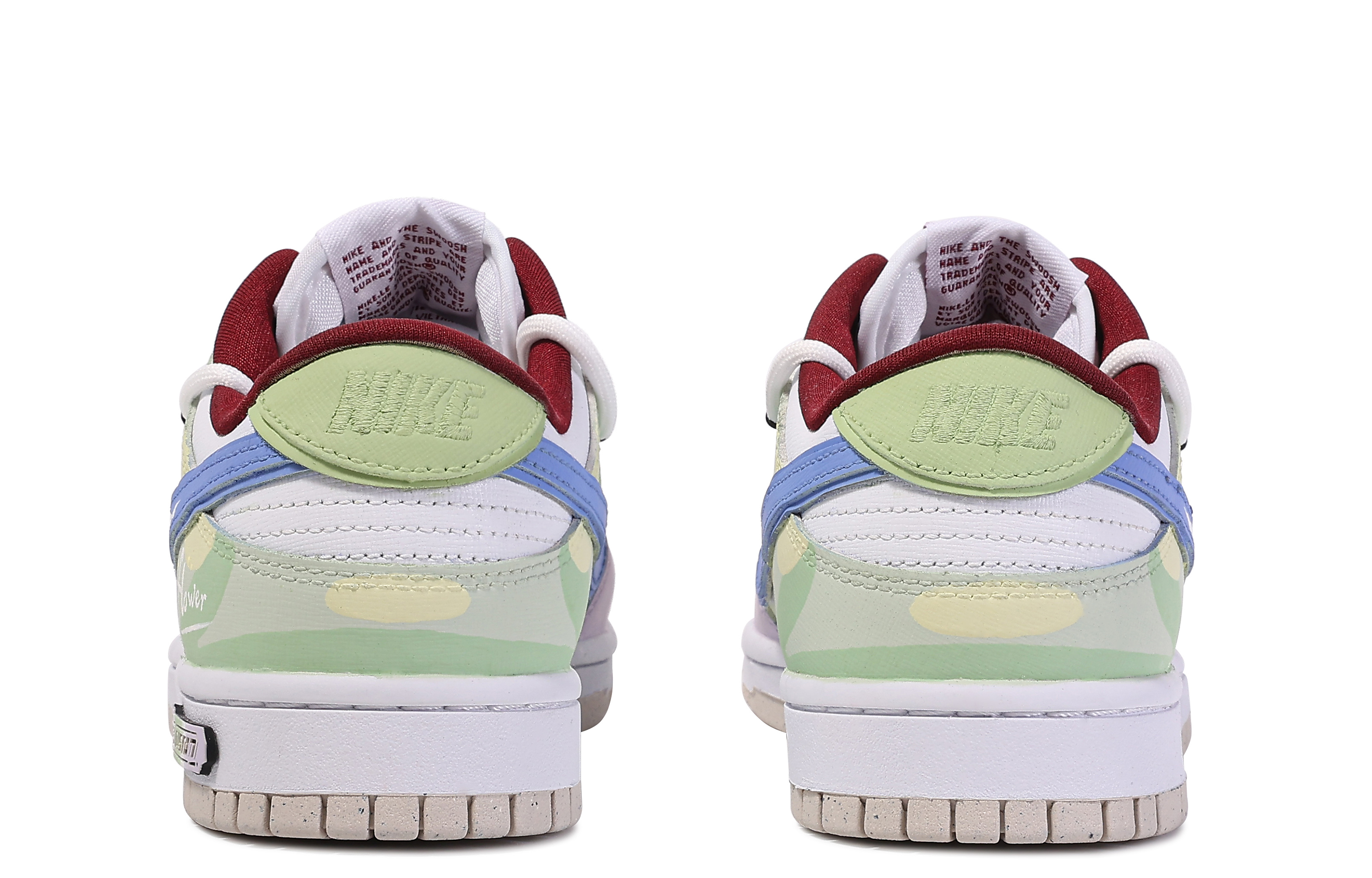 Purchase (W) 【定制鞋】耐克Dunk Low '绿野花' DV1160-100(TeamM-绿野FLOWER)