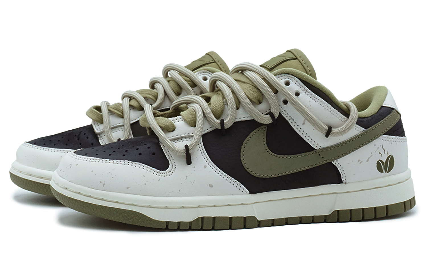Purchase (W) [Kasur Kasut] Nike Dunk Low 'Hijau Mocha Krismas' DV7415-200(Team108-女款冰美式)