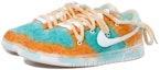 Lookbook 【定制球鞋】 Nike Dunk Low ESS 腰果花 小清新 仿旧風 麻繩 低筒 板鞋 女款 綠橙
