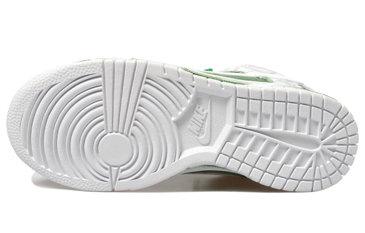Details for (W) 나이키 덩크 로우 '그린 페이즐리' (커스텀) DJ9955-100(Team拾玖-女款白绿腰果花QD)