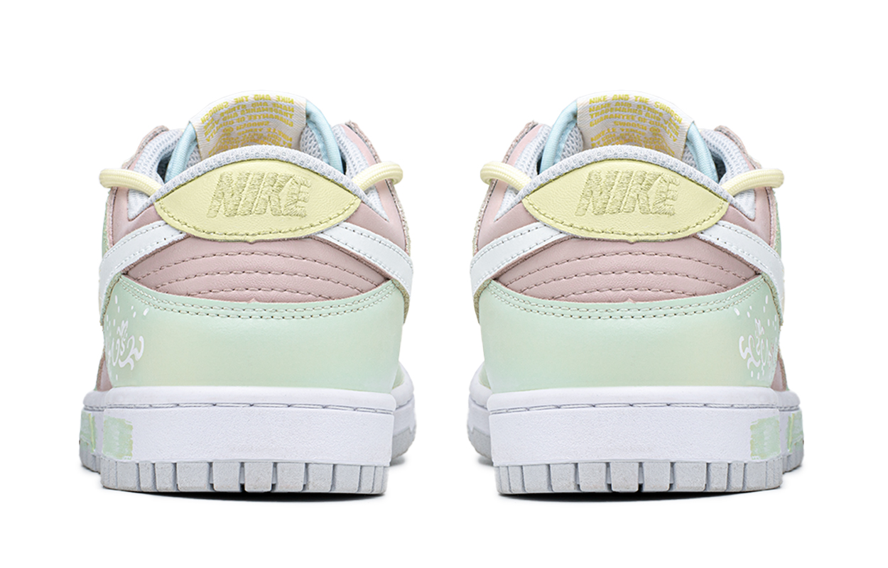 Purchase (W) [定制鞋款] 耐克Dunk Low“绿粉” FB9109-100(TeamA-花期)