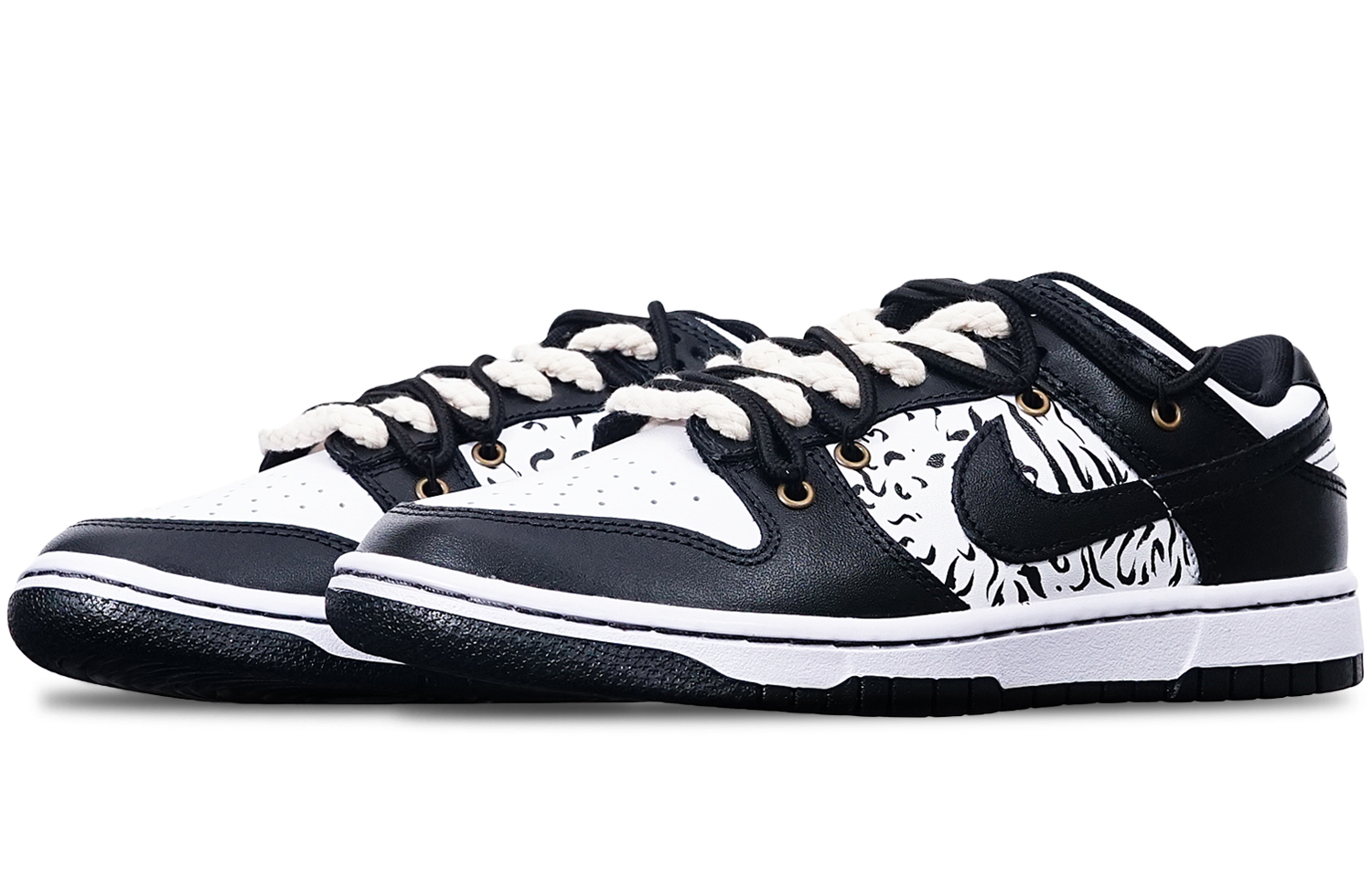 Lookbook (W) ナイキ ダンク LOW "寅年グリーンストライク" (Nike Dunk LOW "Tora-doshi Green Strike") DD1503-106(TeamT-中间虎纹黑白)