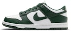 Cheap (W) 나이키 덩크 로우 '그린화이트' (커스텀) CW1590-102(Team119-女款电量不足)