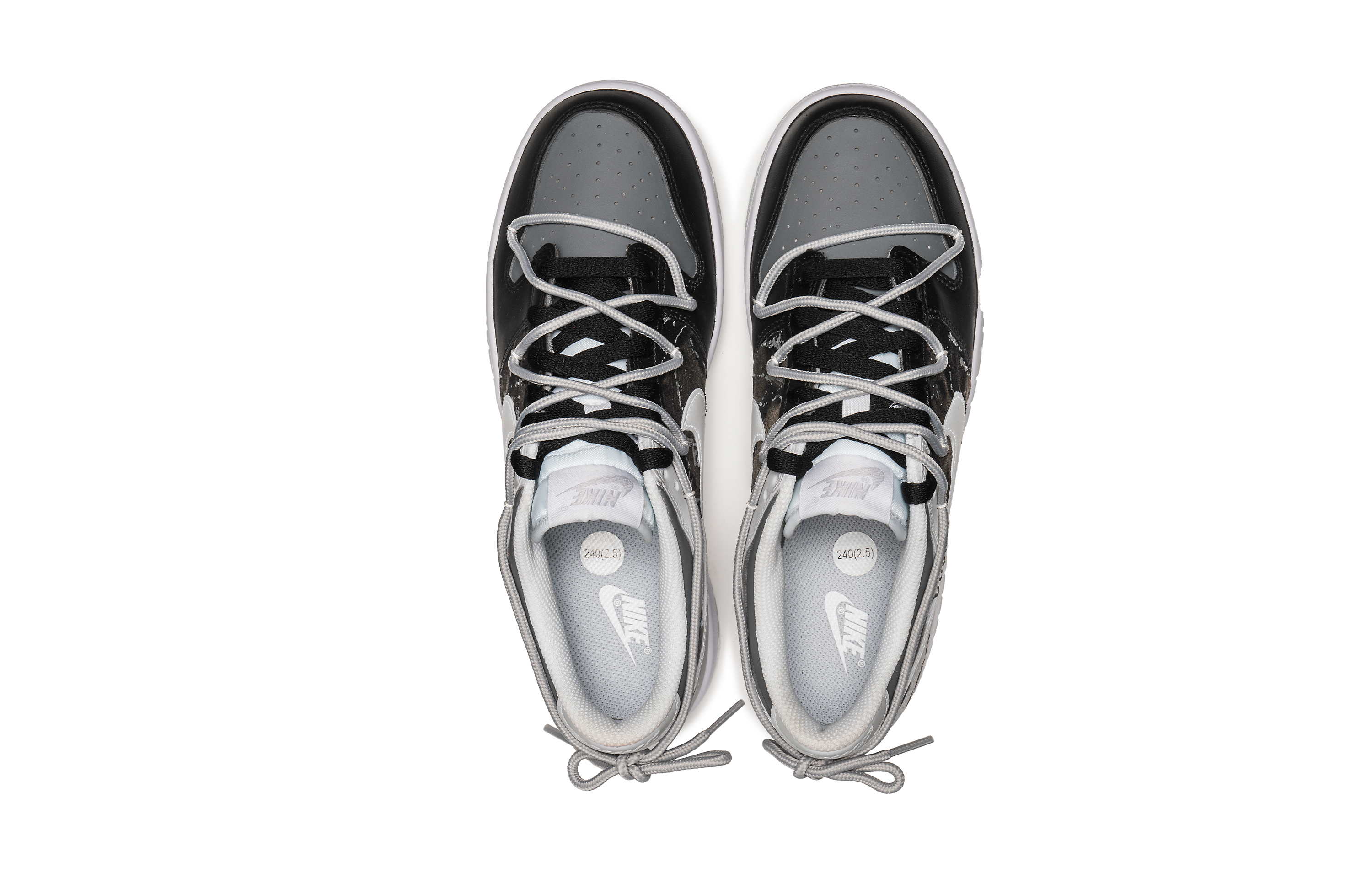 Purchase (W) [定制鞋款] 耐克Dunk Low '灰黑涂鸦' DH9765-102(Team22-女款黑白漫画灰黑)