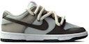 Order 【客製化球鞋】Nike Dunk Low 解構鞋帶 金錢符號 數字 低筒 板鞋 女款 灰棕