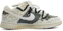 Order 【定製球鞋】Nike Dunk Low ESS 牛仔拼貼 Vibe哥特風 做舊氧化 解構 低幫 板鞋 女款 灰