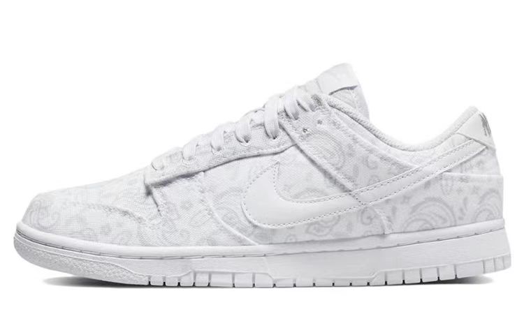 Purchase 【定製球鞋】Nike Dunk Low ESS 牛仔拼貼 Vibe哥特風 做舊氧化 解構 低幫 板鞋 女款 灰