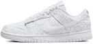 Purchase 【定製球鞋】Nike Dunk Low ESS 牛仔拼貼 Vibe哥特風 做舊氧化 解構 低幫 板鞋 女款 灰