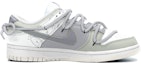 Order 【定制球鞋】Nike Dunk Low 解構雙鞋帶設計 西海岸 腰果花 街頭風 塗鴉 休閒 低幫 板鞋 女款 灰綠