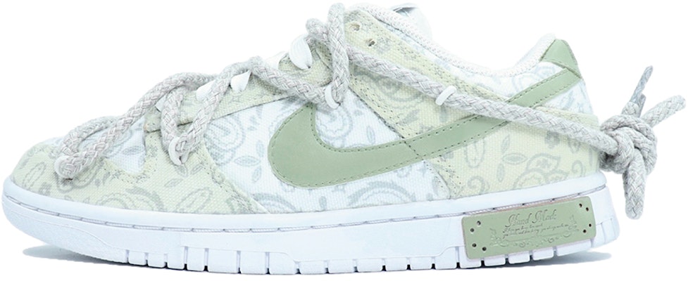 (W) Nike Dunk Low グレーミントペイズリー (カスタム) DJ9955-100(Team25-灰薄荷腰果花) Buy (W) Nike Dunk Low グレーミントペイズリー (カスタム) DJ9955-100(Team25-灰薄荷腰果花)