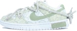 Buy (W) Nike Dunk Low グレーミントペイズリー (カスタム) DJ9955-100(Team25-灰薄荷腰果花)