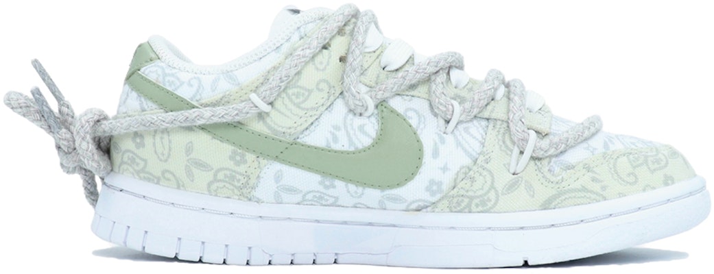 (W) Nike Dunk Low グレーミントペイズリー (カスタム) DJ9955-100(Team25-灰薄荷腰果花) Order (W) Nike Dunk Low グレーミントペイズリー (カスタム) DJ9955-100(Team25-灰薄荷腰果花)
