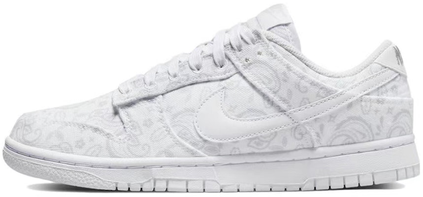 (W) Nike Dunk Low グレーミントペイズリー (カスタム) DJ9955-100(Team25-灰薄荷腰果花) Details for (W) Nike Dunk Low グレーミントペイズリー (カスタム) DJ9955-100(Team25-灰薄荷腰果花)