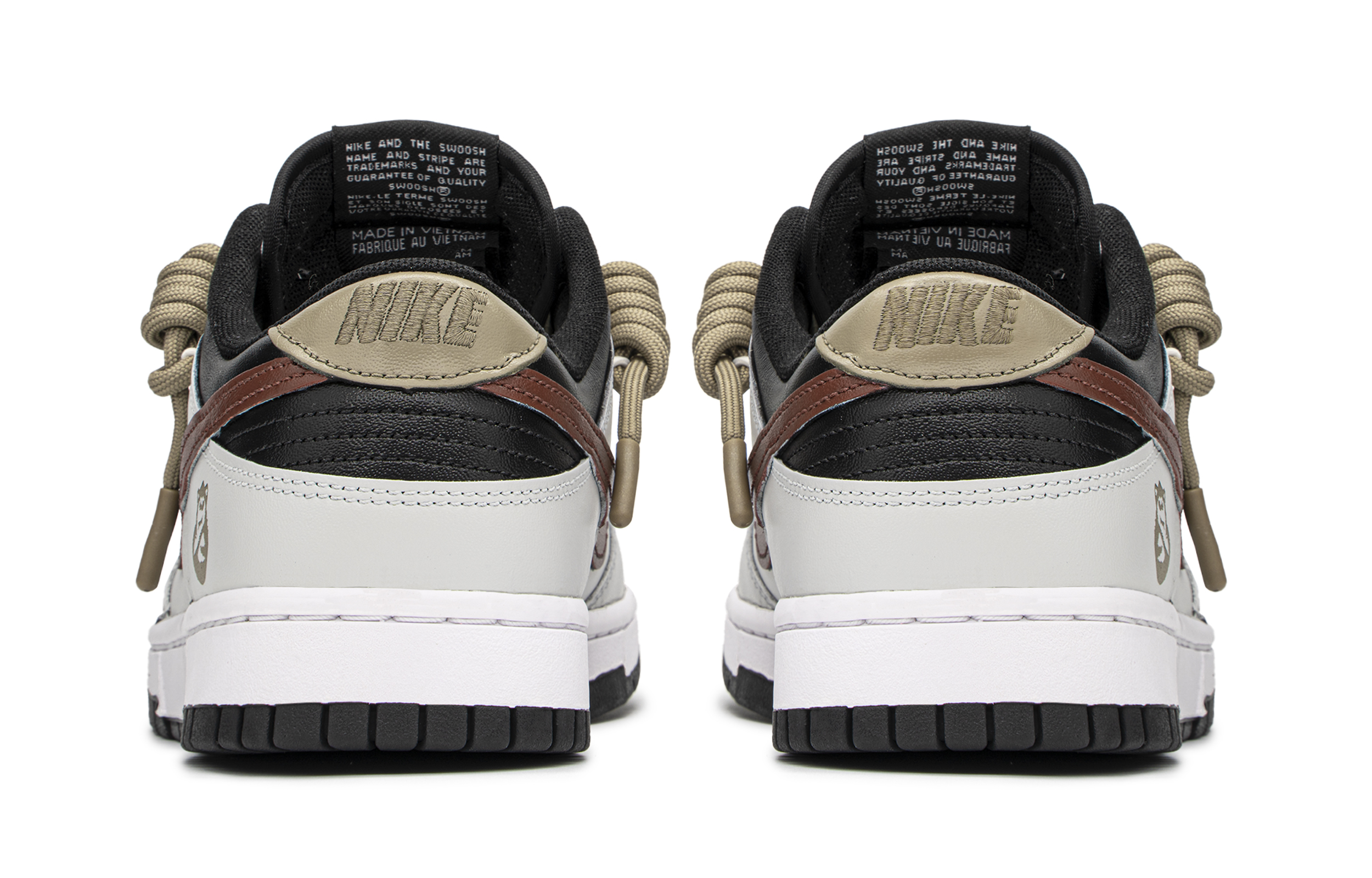 Shop (W) [Sneakers Kustom] Nike Dunk Low 'Abu Merah Hantu' CW1590-100(TeamA-小幽灵)