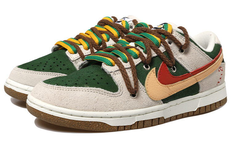 Lookbook (W) [定制鞋款] 耐克Dunk低帮'灰红绿''85' DO9457-100(Team拾玖-魔法棒女S-BOX)