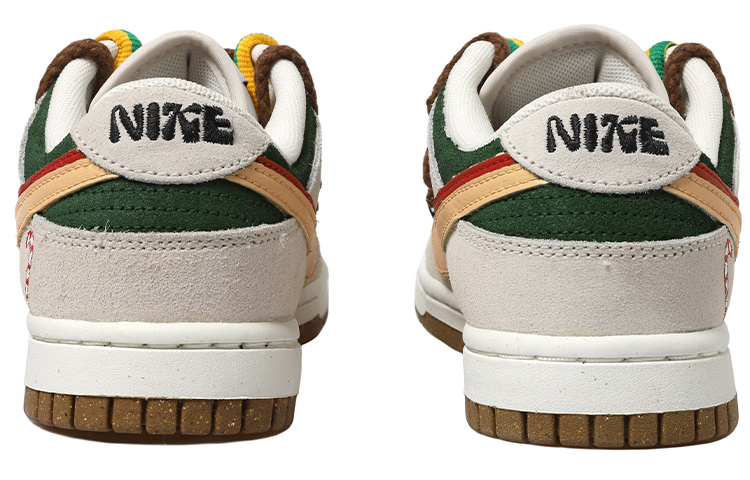 Purchase (W) [定制鞋款] 耐克Dunk低帮'灰红绿''85' DO9457-100(Team拾玖-魔法棒女S-BOX)