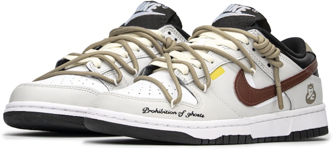 (W) Nike Dunk Low カスタム グレーレッドファントム CW1590-100(TeamA-小幽灵S-BOX) Lookbook (W) Nike Dunk Low カスタム グレーレッドファントム CW1590-100(TeamA-小幽灵S-BOX)