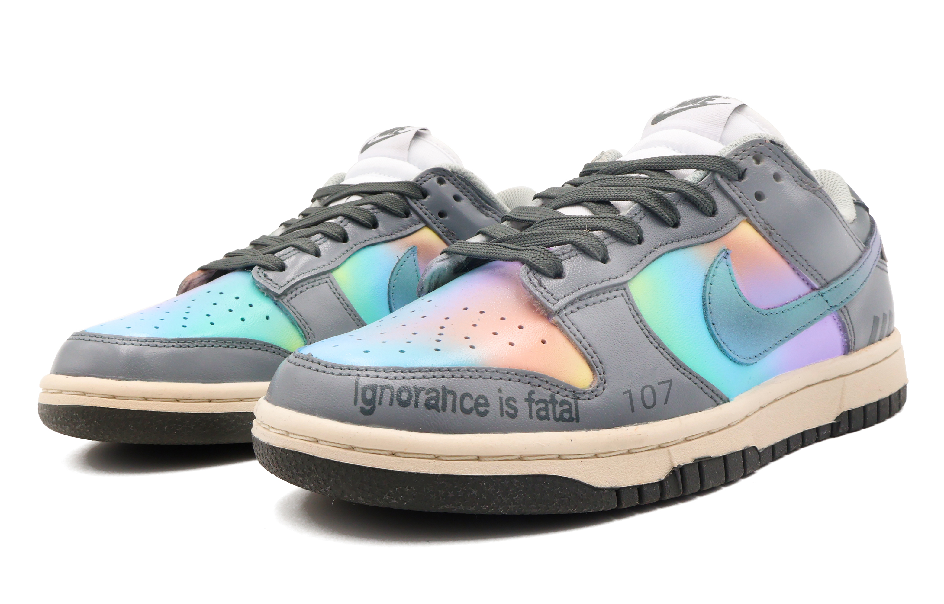 Lookbook (W) カスタム ダンク ロー "グレーシャドウ" DD1503-117(Team53-女款至高灰影)