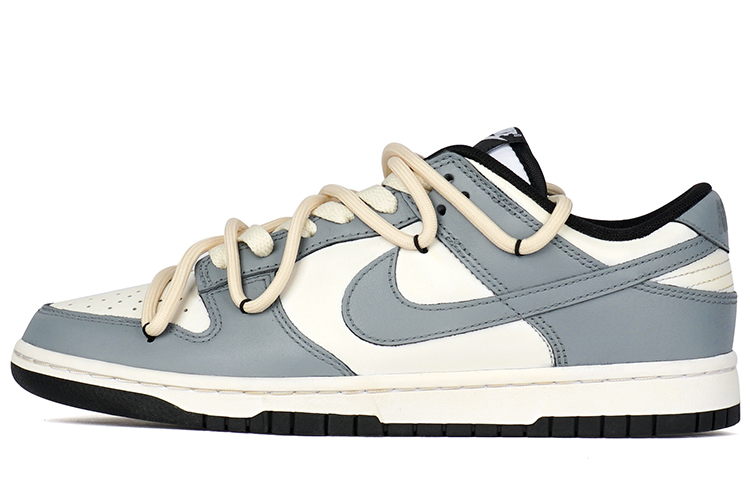 [Custom Shoes] (W) Nike Dunk Low 'Grey White'