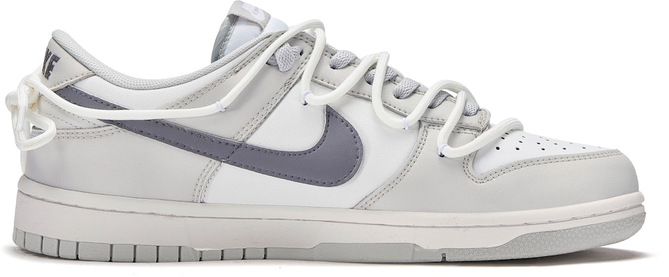 (W) 【カスタムシューズ】(女性用) ナイキ ダンク ロー『グレーホワイト』 DD1503-103(Team177-逆转流淌) Lookbook (W) 【カスタムシューズ】(女性用) ナイキ ダンク ロー『グレーホワイト』 DD1503-103(Team177-逆转流淌)