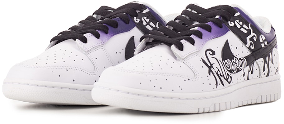 (W) 나이키 덩크 로우 '할로윈 그라피티 호박 별밤 그라데이션' DD1503-109(TeamA-Dunk白万圣文字白紫黑) Lookbook (W) 나이키 덩크 로우 '할로윈 그라피티 호박 별밤 그라데이션' DD1503-109(TeamA-Dunk白万圣文字白紫黑)