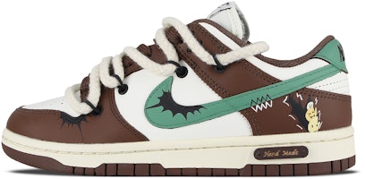 【定製球鞋】 Nike Dunk Low 萬聖節派對 流行復古 防滑減震 低筒 滑板鞋 女款 白色 Buy 【定製球鞋】 Nike Dunk Low 萬聖節派對 流行復古 防滑減震 低筒 滑板鞋 女款 白色