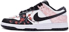 Buy (W) Zapatillas Nike Dunk Low 'Estilo Chino Pintado a Mano Blanco y Negro' DD1503-106(TeamR-云锦鸳鸯女黑白)