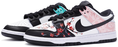 (W) Zapatillas Nike Dunk Low 'Estilo Chino Pintado a Mano Blanco y Negro' DD1503-106(TeamR-云锦鸳鸯女黑白) Shop (W) Zapatillas Nike Dunk Low 'Estilo Chino Pintado a Mano Blanco y Negro' DD1503-106(TeamR-云锦鸳鸯女黑白)