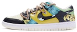 Buy 【定制球鞋】 Nike Dunk Low 夏威夷植物花紋 特殊鞋盒 解構鞋帶 手繪噴繪 低幫 板鞋 女款 黑白