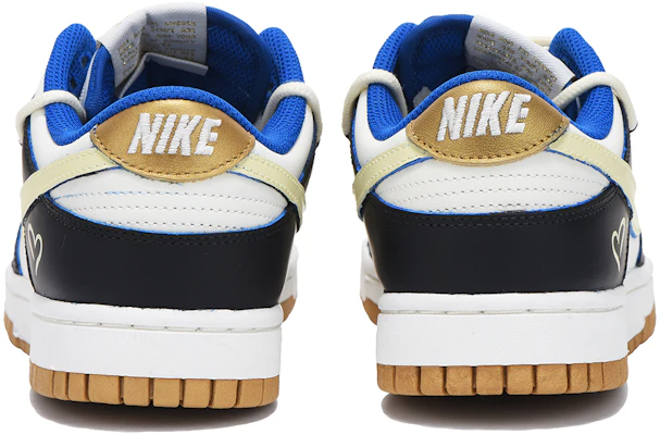 (W) Zapatillas Nike Dunk Low 'Corazón Regalo Negro Blanco Azul' FB7173-141(Team拾伍-女款黑黄爱心) Shop (W) Zapatillas Nike Dunk Low 'Corazón Regalo Negro Blanco Azul' FB7173-141(Team拾伍-女款黑黄爱心)