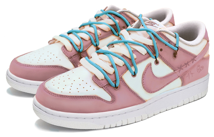 Lookbook (W) [定制鞋款] 耐克Dunk Low '心跳' DH9765-100(Team-S耐克爱之心跳粉色)