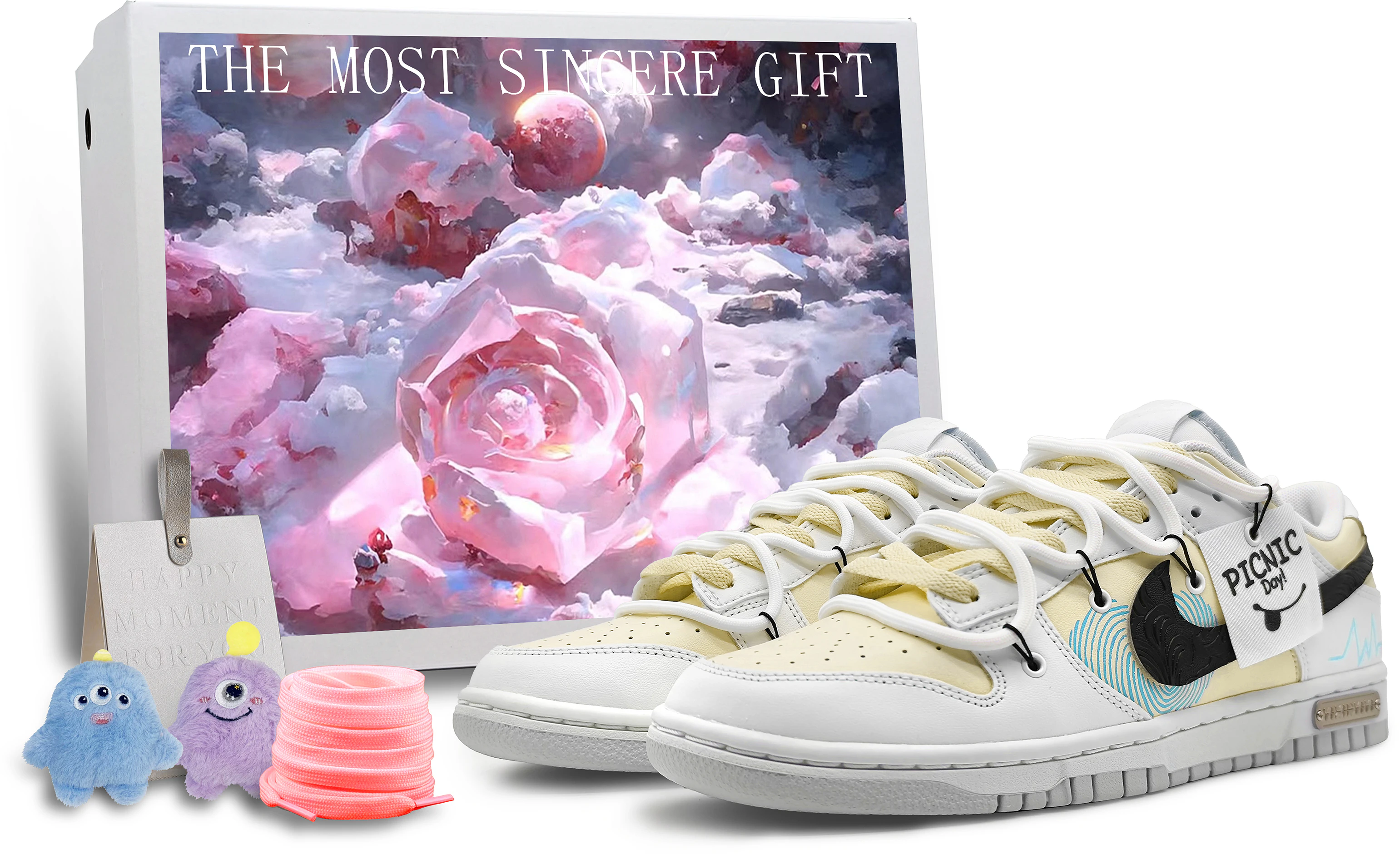 custom-shoes-women-nike-dunk-low-heartfelt-yellow-grey