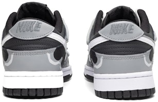 【定制球鞋】Nike Dunk Low 熱血青春 綁帶 二次元 火浪 熱感應 漸變 復古 休閒 低幫 板鞋 女款 黑白灰 Shop 【定制球鞋】Nike Dunk Low 熱血青春 綁帶 二次元 火浪 熱感應 漸變 復古 休閒 低幫 板鞋 女款 黑白灰