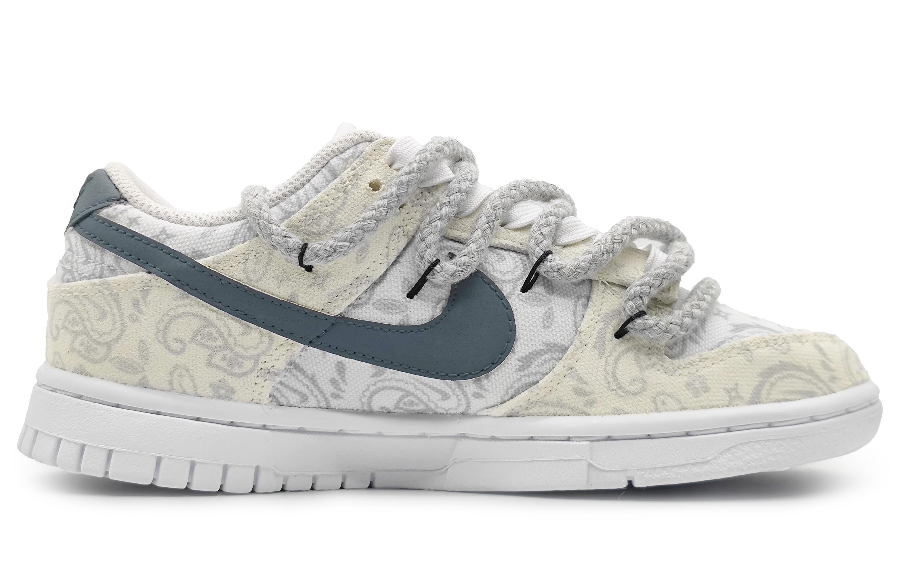 Order (W) Nike Dunk Low "Paisley" Amarillo (Personalizadas) DJ9955-100(Team16-女款假日漂流浅黄)