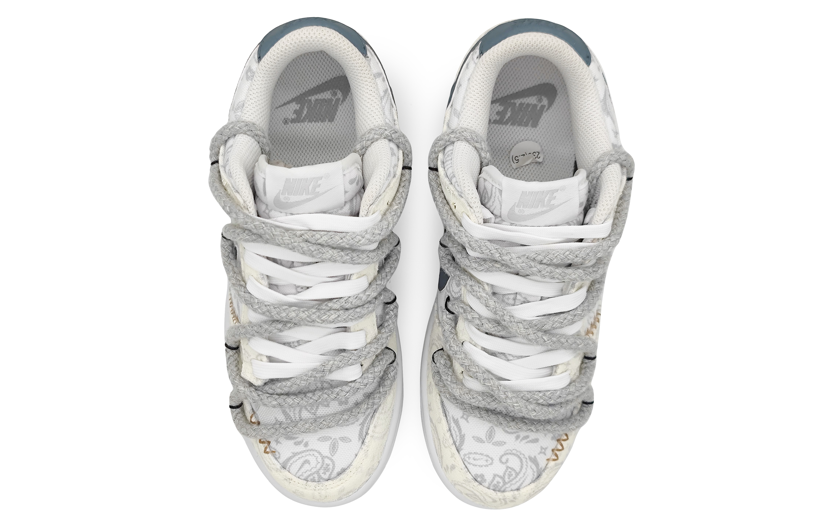 Shop (W) Nike Dunk Low "Paisley" Amarillo (Personalizadas) DJ9955-100(Team16-女款假日漂流浅黄)